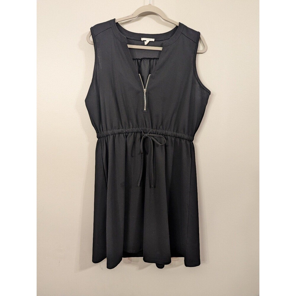 Maurices Black knee length dress Large